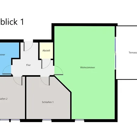 Landblick 1 - Luxusferienwohnung Für 4 Personen *