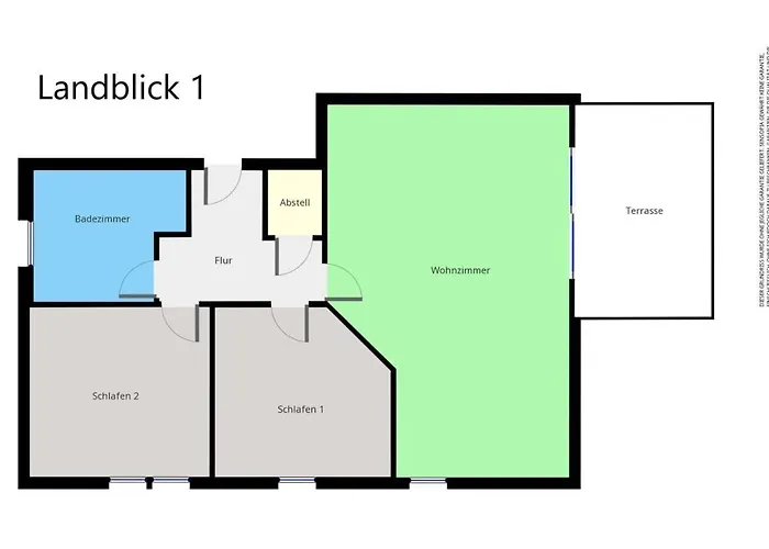 Landblick 1 - Luxusferienwohnung Fuer 4 Personen *