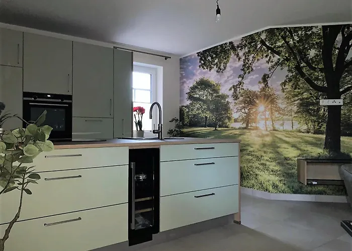 公寓 Landblick 1 - Luxusferienwohnung Fuer 4 Personen *